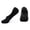 Black, variant on Unisex No Show Socks with Breathable Mesh and Silicone Heel Grip, Perfect for Everyday Wear, Sports, and Casual Outings White 39