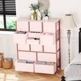 thumbnail image 4 of Dresser for Bedroom with 15 Drawers,Tall Dresser Chest of Drawers, Deep Fabric Dresser Storage Tower,Organizer Units for Clothing Closet, 4 of 9