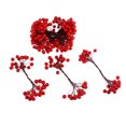 thumbnail image 4 of OUNONA 400 Ensembles de Couronnes de Baies Artificielles Rouges Forme Elliptique pour Décorations de Vacances, 4 of 8
