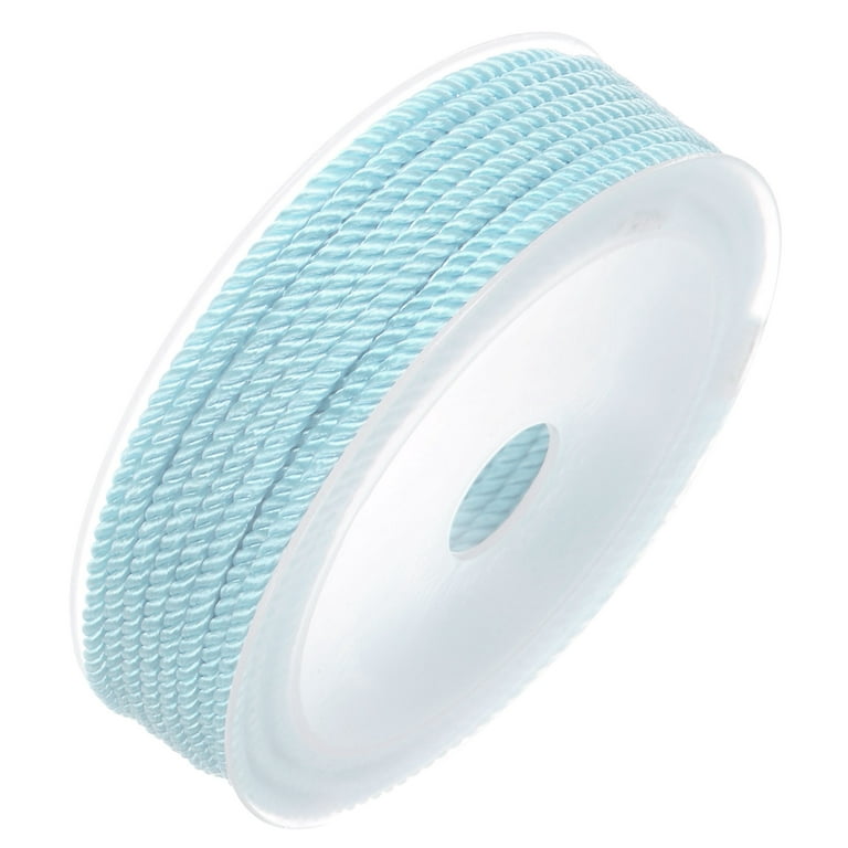 Sapphire Polyester Braided Paracord, 3mm Wide sold per Metre 