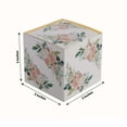 thumbnail image 3 of Efavormart 25 Pack White Pink Peony Flowers Print Paper Gift Boxes with Gold Edge, Cardstock Party Shower Candy Favor Boxes - 3"x3"x3", 3 of 11
