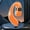 Orange, variant on RKZDSR Open-Ear Bluetooth 5.3 Wireless Earphones: Single Ear Design for Business, Sports, Music, Calls, Noise Reduction, Ultra-Long Battery Life, Waterproof