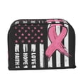 thumbnail image 2 of Lsque Ribbon Breast Cancer Awareness Print 2 Slice Toaster Cover , Kitchen Appliance Dustproof Protector , Toaster Protector Dustproof Kitchen Appliance Cover, 2 of 7