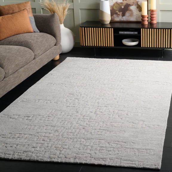 Safavieh Harvest Lynwood Geometric Area Rug, Silver/Ivory, 5' x 8'