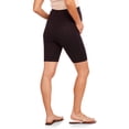 thumbnail image 2 of Oh! Mamma Maternity Full Panel Knit Bermuda Shorts, 2 of 2