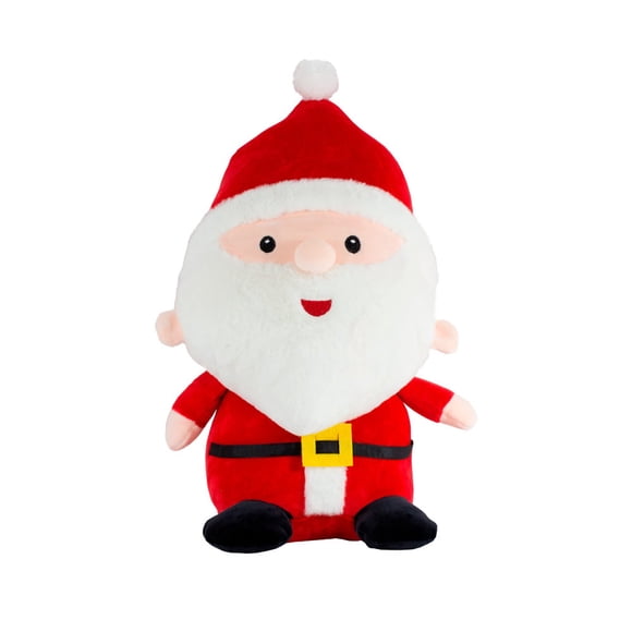 Peluche Santa Claus Decoración Navideña Importadora La Merced Relleno Suave Hipoalergénico
