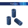thumbnail image 3 of HUGFEGWE Load Mould Compression Die Spring Long Spiral Stamping Extra Light Load for Mechanical Equipment 3D Printer Accessories Blue 5PCS CJB91-25094, 3 of 4