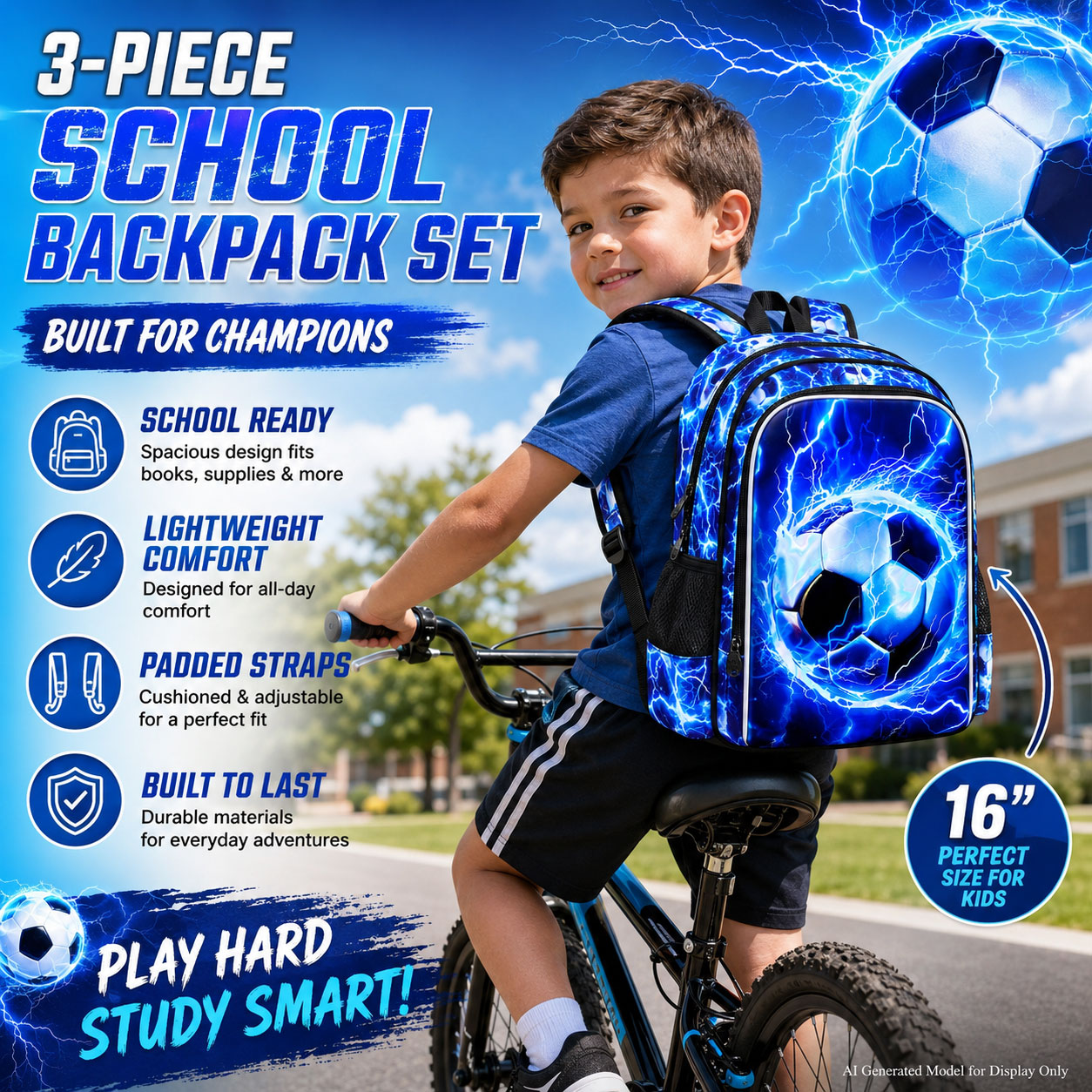 Mochila escolar para adolescentes y estudiantes de secundaria, ligera, duradera, casual, para exteriores y universidad 5