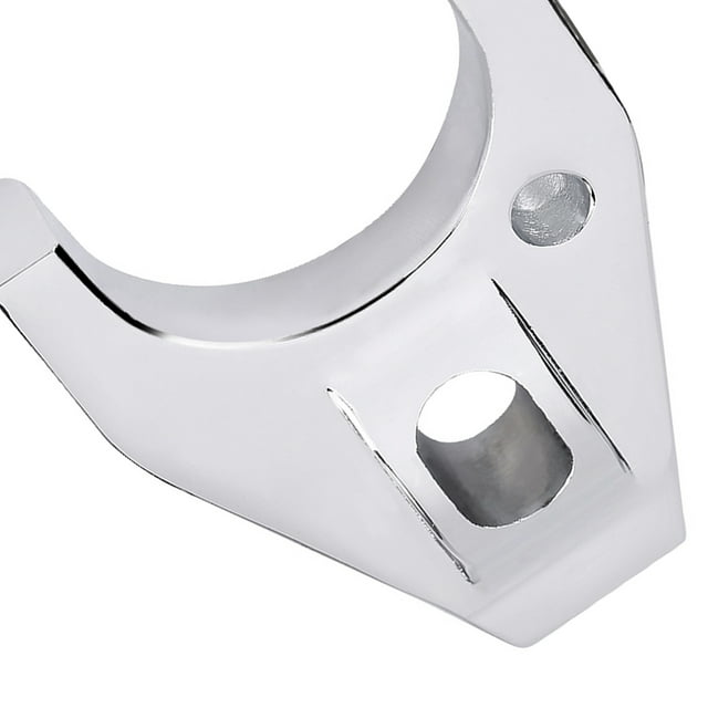 Ejoyous Distributor Clamp, Chrome Billet Aluminum Distributor Clamp Hold Down for Ch Evy BBC SB BB HEI Electronic