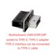 thumbnail image 4 of Adaptador de placa base Usb3.019p/20p a tipo e90 grados Afortunado Sencillez, 4 of 5