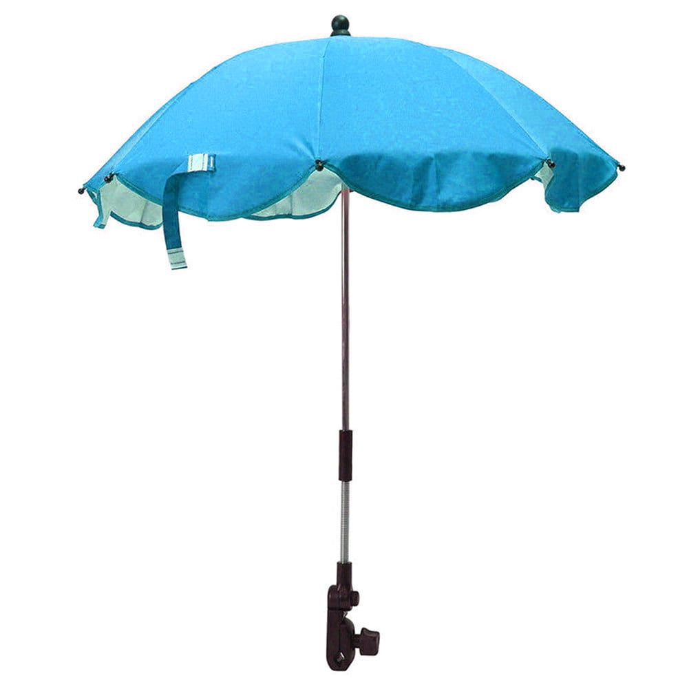 SPRING PARK Kids Baby Unisex Sun Umbrella Parasol Buggy Pushchair Pram Stroller Shade Canopy Baby Stroller Accessories Rain Covers Travel Umbrella