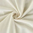 thumbnail image 6 of 63"L*37"W 510 Design Colt Poly Velvet Window Panel Pair, Fits up to a 1.25" Diameter Rod, Machine Washable for Easy Care, Ivory, 6 of 9