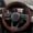 Brown, variant on Leather Steering Wheel Cover, 15" Crocodile Anti Slip Wheel Wrap with Rose Grain, Four Seasons Universal Auto Steering Wheel Protector for SUVs (Brown)