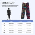 thumbnail image 5 of Daiia Mandala Colorful Men's Sleep Pant with Pockets and Drawstring,Pajama Pants-Small, 5 of 9