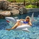 thumbnail image 5 of Float para piscina GoFloats, hinchable con forma de tiburón «Great White Bite», 5 of 8