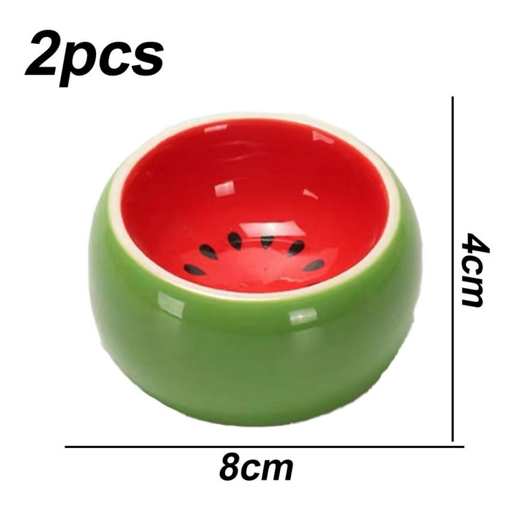 Hamster Food Bowl Acrylic Feeder Small Animal Water Dish and Feeding Bowl  Prevent Tipping Moving for Hamster Gerbil Rat Dwarf Hamster Syrian Hamsters