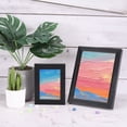thumbnail image 5 of Unique Bargains 6 x 8 inch Wooden Photo Stands, 4 Pcs Picture Display Frame, Black, 5 of 5