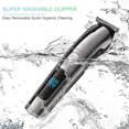 thumbnail image 3 of Brightup Recortadora De Barba Para Hombres - Kit De Aseo De Barba Con Cortapelos, Recortadora De Cabello, Maquinilla De Afeitar Eléctrica - Bigote, Cara, Nariz, Orejas, Bolas, Bo, 3 of 5