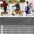 thumbnail image 2 of Guantes para niños, guantes cálidos de invierno para niños, deportes al aire libre, guantes térmicos de polar para ciclismo, guantes impermeables para correr con pantalla táctil, 2 of 5