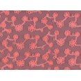 thumbnail image 2 of Zelouf Soutache Curley Flowers On Tulle  , Sewing, DIY, Crafts Fabric by the Yard, Coral, 50 Yard, 2 of 2
