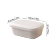 thumbnail image 4 of FEOLGEHLY Portable Soap Box, Soap Holder Travel Case, Soap Containers With Lid, Leakproof Drainable Soap Holder with Removable DripTray for Travel Camping Gym Business Trips (White), 4 of 7