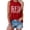 0505liRed, variant on Women's Loose Fit Plus Size Tank Tops Casual Sleeveless Red Friday Letter Printed T Shirts Summer Basic Going out Tops Graphic Tees 0505liRed4 XL