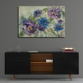 thumbnail image 5 of Epic Art 'Bold Blue and Lavender Flowers' by Silvia Vassileva, Acrylic Glass Wall Art, 36"x24", 5 of 10