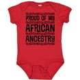thumbnail image 3 of Inktastic Black History Proud African Ancestry Boys or Girls Baby Bodysuit, 3 of 5