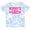 Tie Dye Blue, variant on Inktastic Mommy's Girl Girls Toddler T-Shirt