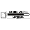 1 Sheet Game Zone Quotes Wall Stickers Vinyl Wall Decor Stickers DIY