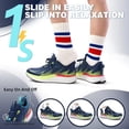 thumbnail image 2 of Men's Orthopedic Road Running Shoes: Comfortable Arch Supports Orthotic Sports Fashion Sneakers, Casual Outdoor Hiking Tennis Athletic Walking Shoes, 2 of 9