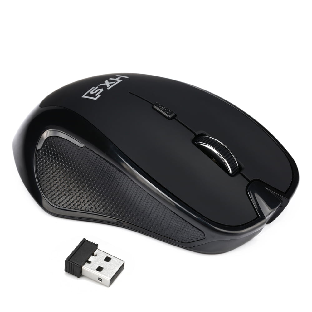 Wireless 2400DPI/CPI 6D Button Optical Mouse/Mice Adjustable USB ...