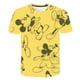 thumbnail image 1 of Camisetas de manga corta de verano para niños, camisetas de Mickey Mouse para niñas, camisetas para niños, camisetas de Mickey Mouse para niños de 1 a 14 años, camiseta 4T Gao Jinjia LED, 1 of 2