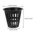thumbnail image 2 of OATIPHO Hydroponic Slotted Mesh Cups PP Black for Planting Breathable Design, 2 of 8