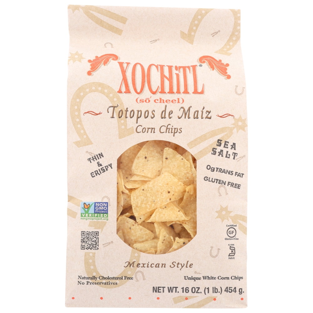 Xochitl Corn Chips Salted , 16 Oz