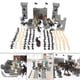 thumbnail image 3 of DIY Toy Soldiers Set Army Building Model Knights Game Playset Cavalry Towers Soldier Static Model s mayores de 3 Yotijar Juguetes de soldado, 3 of 10
