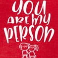 thumbnail image 3 of CafePress - You Are My Person Lovely Couple T Shirt - Womens Football Shirt, 3 of 4
