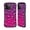 Pink Leopard, variant on Head Case Designs Officially Licensed Grace Illustration Animal Prints Pink Leopard Hybrid Case Compatible with Apple iPhone 15 Pro Max