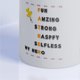 thumbnail image 4 of Taza de café Taza de té con patrón inglés de impresión por transferencia HD de boca ancha de cerámica para café, té, chocolate caliente, 4 of 5