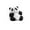 F, variant on Desktop Ornament Brazil Wood Panda Mini Statue for Indoor Tabletop Decoration Resin Panda Figurine for Desktop Home