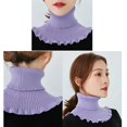 thumbnail image 4 of Foulard Tricotée Femme Chaude Coupe-Vent Hiver Cache-Cou Cache-Cou Foulard, 4 of 10