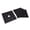 Black, variant on Yajisi 4Pcs Stove Burner Cover PTFE Coating Non Stick Gas Range Stove Top Protector Pad for Kitchen Cooking Silver 10.6x10.6 inches / 27x27 cm Thickness 0.1mm Easy to Clean Reusable Liners