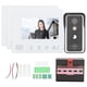 thumbnail image 3 of Timbre con video, sistema de 2 cables, timbre con video, timbre con visión nocturna, videoportero, claridad notable, 3 of 9