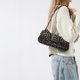 thumbnail image 5 of Bolso de hombro con asa superior de PU con estampado de leopardo para mujer (marrón), 5 of 7