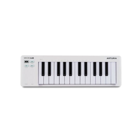 Arturia MIDIキーボード 25鍵盤 MicroLab MK3 WH ホワイト