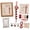 #01-Elf, variant on Crochet Christmas Spiral Ornament DIY Kit, 3D Christmas Hanging Decor with Soft Yarn & Ergonomic Hook for Beginner Crafters