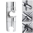 thumbnail image 4 of Shower Rail Head Bracket, Replacement Shower Holder Clamp Universal Easy To Install Prevent Sliding  For 18-25mm Shower Rods  , 4 of 8