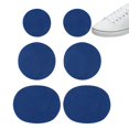 thumbnail image 3 of 6 Pcs Patch de Réparation Noir pour Chaussures de Sport Patchs Auto-Adhésifs Patch de Trou pour Chaussures en Cuir Patch Cousu, 3 of 6