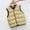 Khaki, variant on Kids Years Puffer Vest Years Sleeveless Lightweight Outerwear Vests Years Winter Vest Toddler Girl Clothes Years 6-7 Years