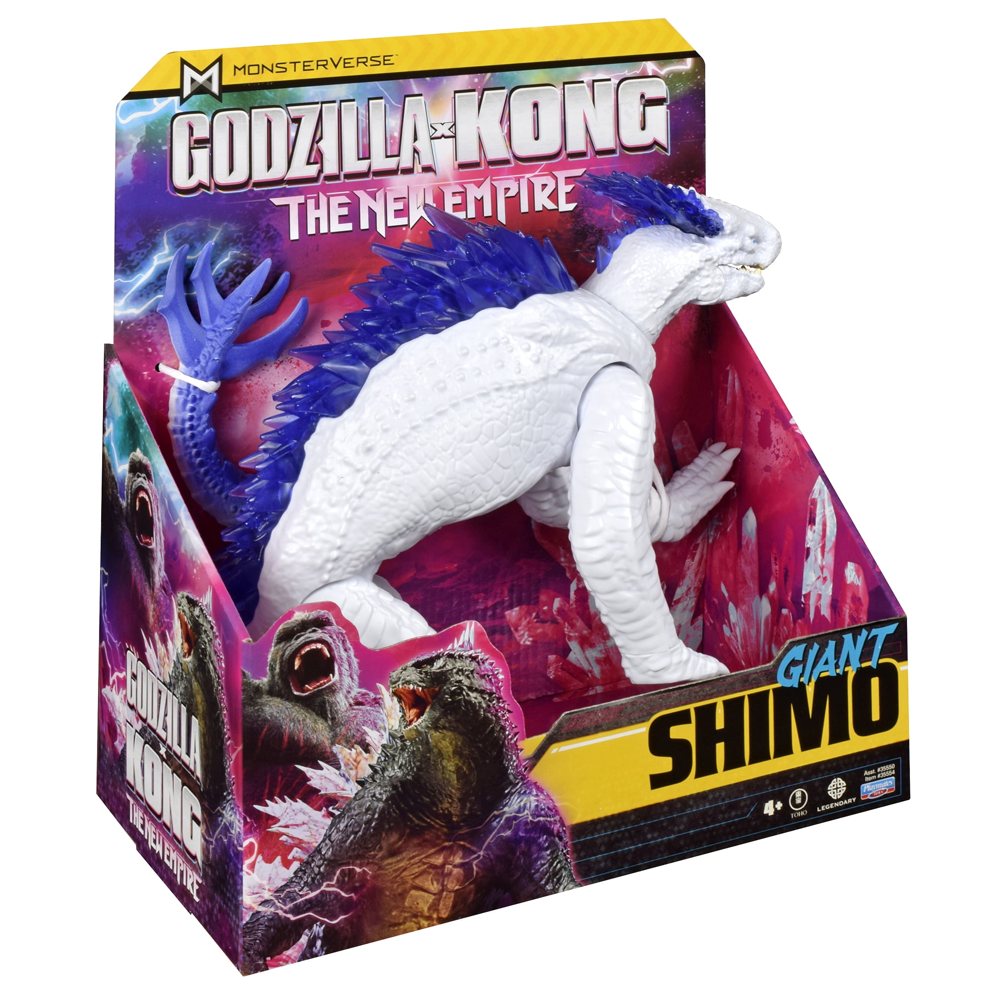 プレイメイツ　ジャイアント　シーモ Giant Shimo Review! (Playmates Godzilla x Kong: The New